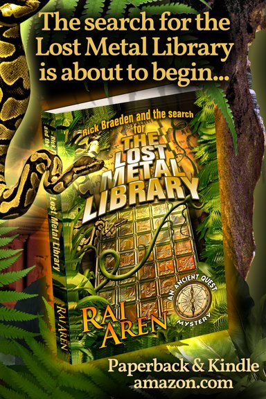 raiaren's tweet photo. New book release! ๐ The Lost Metal Library: Deep within Ecuadorโs rainforest lies a vast subterranean world & an incredible, yet dangerous secretโฆ
https://t.co/qpm7cZuIoH
#ArchaeologyAdventure #NewBookRelease #ActionAdventure #kindleunlimitedbooks #HiddenLibrary #LostLibrary https://t.co/niRsfrCUcd