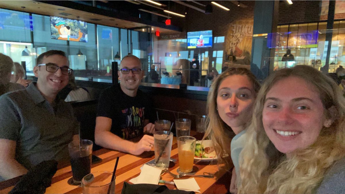 DHooverBeetFCPS's tweet image. Finally taking my own advice and enjoying time with family visiting and dinner out with them and my husband. #breakfromwork #timewithfamily