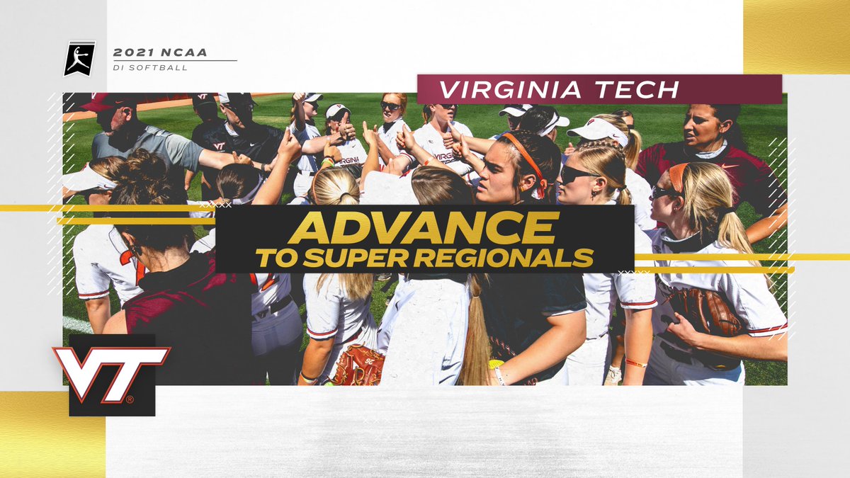 Virginia Tech is SUPER!!! 🌟

<a href="/HokiesSoftball/">Virginia Tech Softball</a> runs the table in the Tempe Regional and advances to the program's first Super Regional appearance since 2008 after defeating BYU, 11-3 (5 inn.).

#RoadToWCWS