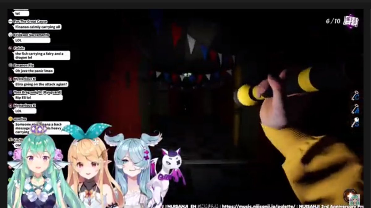 UncleBiff424's tweet photo. #FinaLive Fina's Strategy: Disregard jumpscares and her teammates, Speedrun the game https://t.co/O8NSWwp9nC
