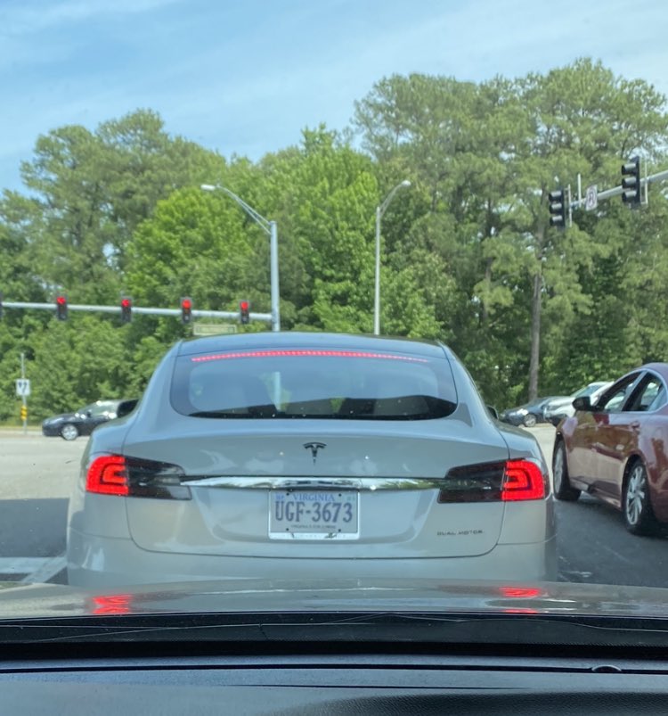 andymeade's tweet photo. my first Tesla sighting in Virginia Beach #ev #Tesla https://t.co/g6PIxQngX4