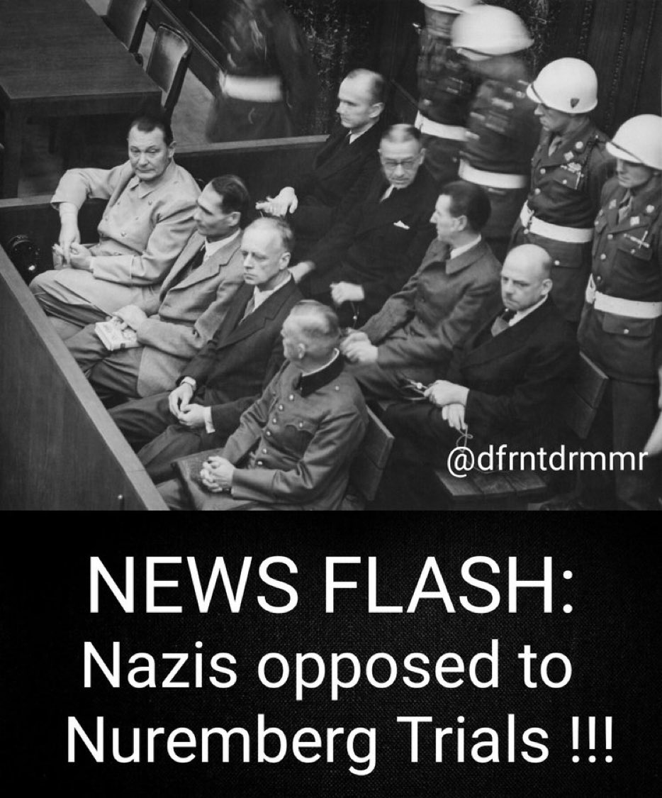 德国纳粹分子不能对是否进行纽伦堡审判进行投票，为什么那些共和党政客有权对1/6国会山暴动案调查投否决票？！