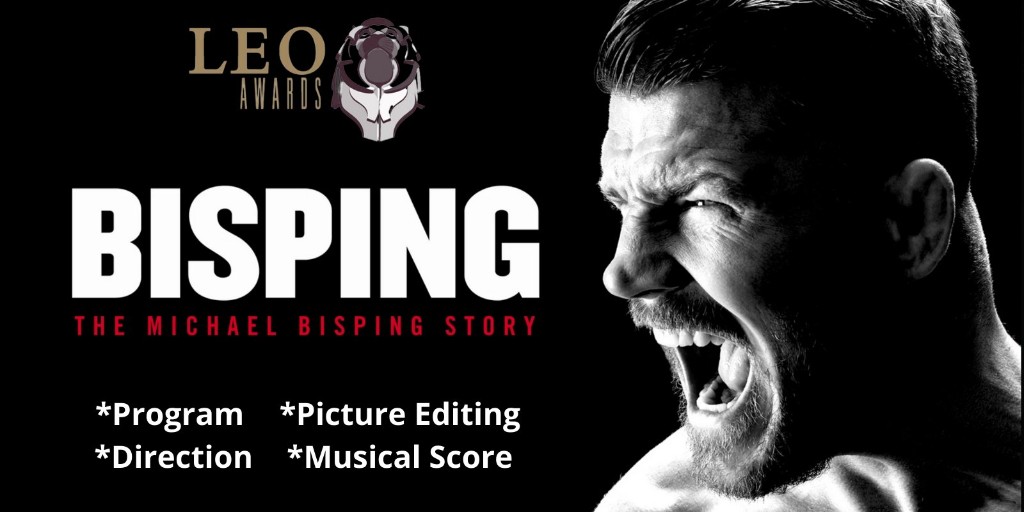 #BISPING: Worldwide release this fall &amp; already racking up the nominations! Watch now on <a href="/SuperChannel/">Super Channel</a> 

#leoawards #bestdocumentary #bestdirection #bestediting #bestmusicalscore #ufc #mma <a href="/mikebispinguk/">Michael Bisping</a> <a href="/leoawards/">Leo Awards</a> <a href="/BispingDoc/">BISPING: The Michael Bisping Story</a> <a href="/AdamScoreG/">Adam Scorgie</a> <a href="/JimmyLynnDC/">Jimmy Lynn</a> 

sophiaentertainment.com