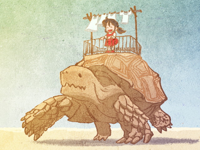 世界亀の日のtwitterイラスト作品