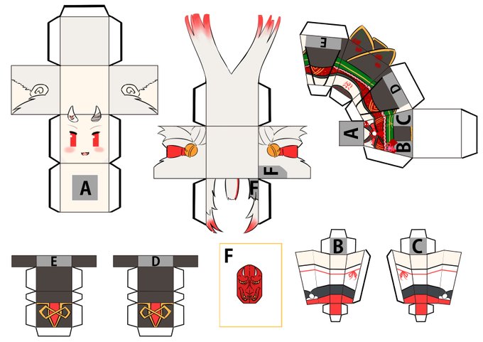 色々雑な個所もありますが作ってみました※サイズはA4用紙です(作られる方はケガ等に気を付けて作ってみてください)※ケガなどの責任を私は一切負いませんのでご了承ください#hololive #ホロライブ #百鬼あやめ #百鬼絵巻  