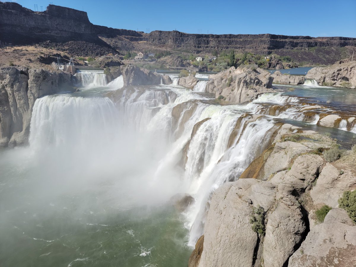 Shoshone Falls in the spring.
