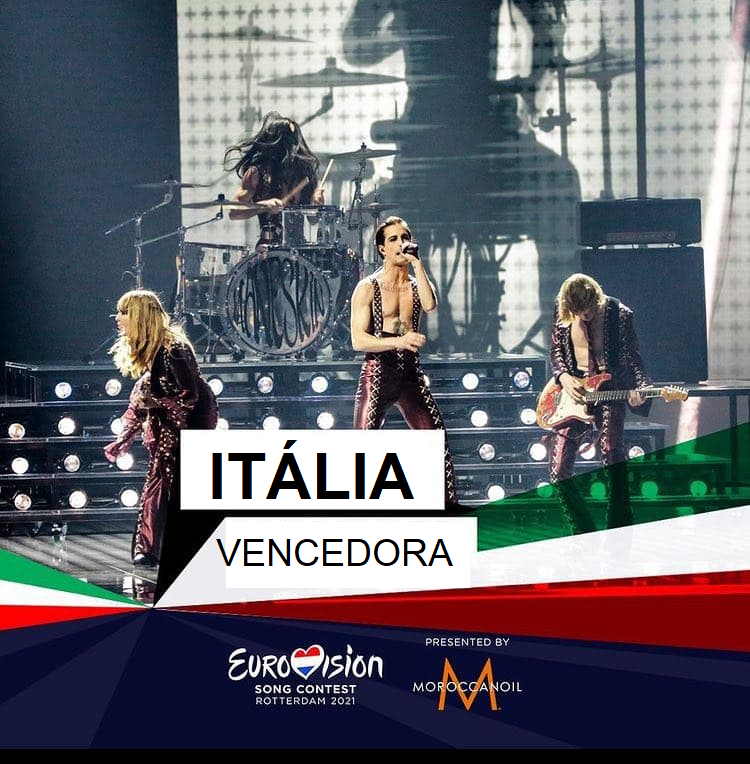 CafeEurovision's tweet photo. Auguri a @thisismaneskin per aver vinto l'Eurovision Song Contest 2021.
Måneskin levou a vitória para a Itália com 524 pontos, sendo a primeira vitória da Itália desde 1990 e a primeira música rock desde 2006. Já quero mais #Eurovision e vocês? https://t.co/VHw0cjH8MC