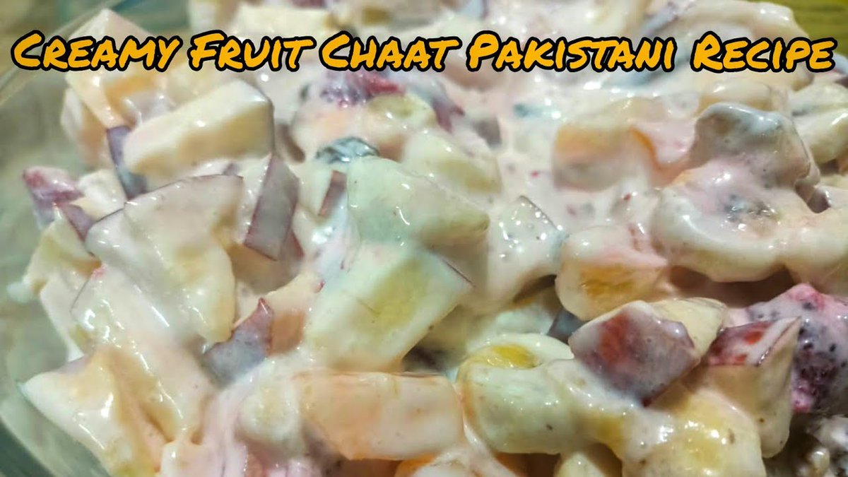 daredevilofluv's tweet photo. Creamy Fruit Chaat Pakistani Recipe – #CreamyFruitChaat #QuickandEasy  #PakistaniRecipe https://t.co/PXfhyU9jJQ https://t.co/FNHzF8b7Av