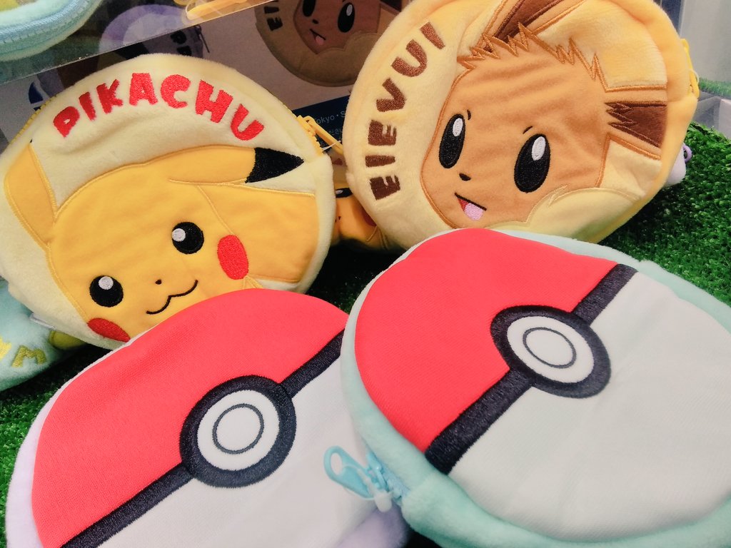 ゲームフィールド仙台長町店 Di Twitter 景品情報 ポケットモンスター モンスターボール型ポーチ 片面はモンスターボール もう片面はアップリケ風の刺繍が可愛い サークル型のポーチが登場 マチ付きが嬉しい ピカチュウ イーブイ ワンパチ