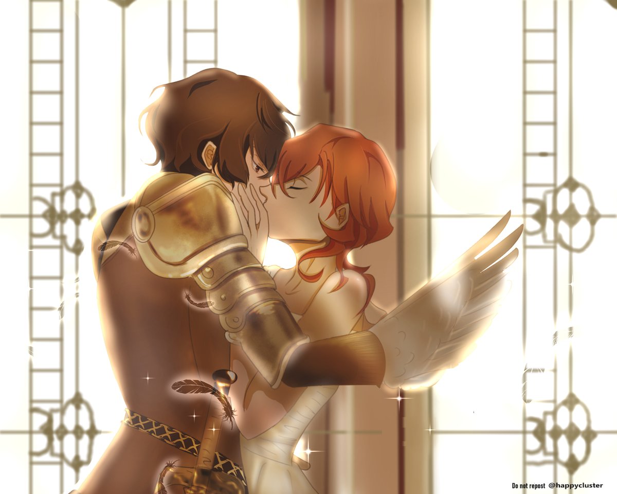キスはよく描くけど割とお気に入りなキス4つ😚💕
4枚目は腹筋マシーンネタの漫画描いた時の絵w 