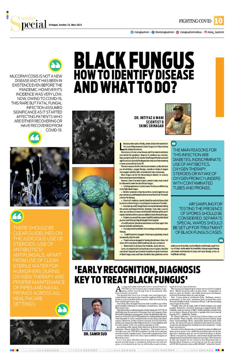 RisingKashmir's tweet photo. Download your personal copy at
https://t.co/d5iv3ctc2R
#BlackFungus
#Unite2FightCorona
#LifeUnderLockdown https://t.co/pHCkaP7RTV
