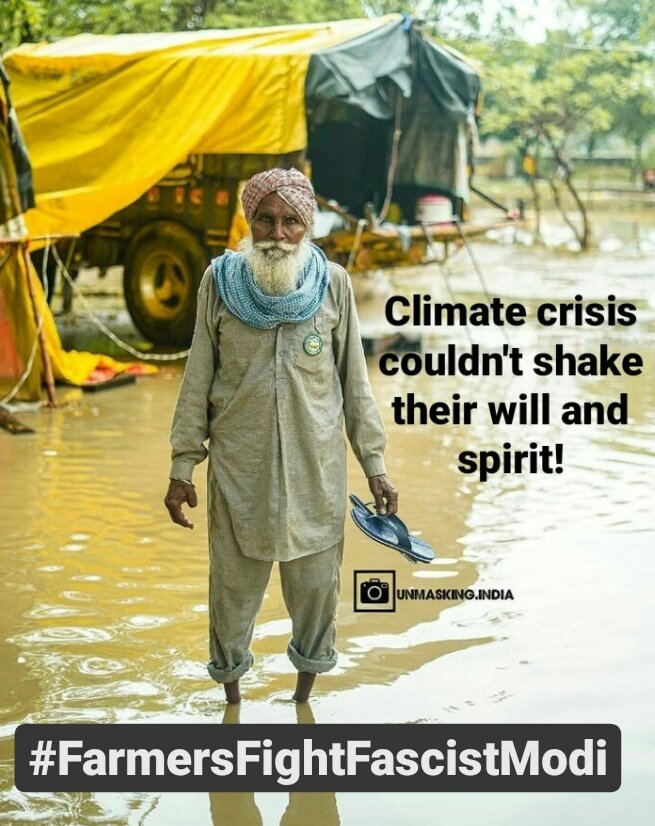 mxnnkaur's tweet photo. This time the government has messed up with farmers, who are wise enough and no one is instigating them.

#FarmersFightFascistModi https://t.co/tiplZU6pfM