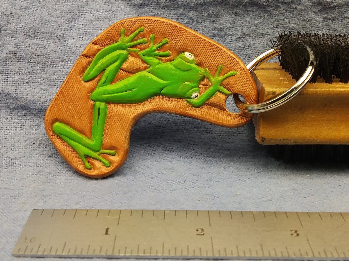 Acrossleather's tweet photo. Excited to share the latest addition to my #etsy shop: Handmade leather frog keychain, green frog keychain, frog leather charm, green frog zipper pull https://t.co/42r78tVryQ #green #brown #frogkeychains #greenfrogpull #zipperpull #frogcharm #greenfrogs #customfrog #le https://t.co/0i6byinuzq