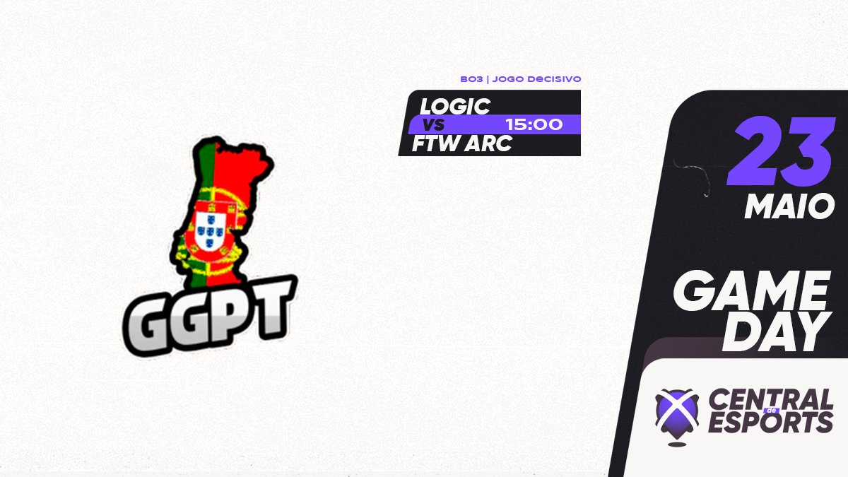 CentralDEsports's tweet photo. HOJE na 🏆@GGPTorg Season 7 - Grupo A:

15h - Jogo Decisivo
BO3 | 🇵🇹 @LGCeSports_ vs @ftwesports.Arc 🇵🇹

#CDEgameday #CDEggpt https://t.co/Kdm72mKYRd