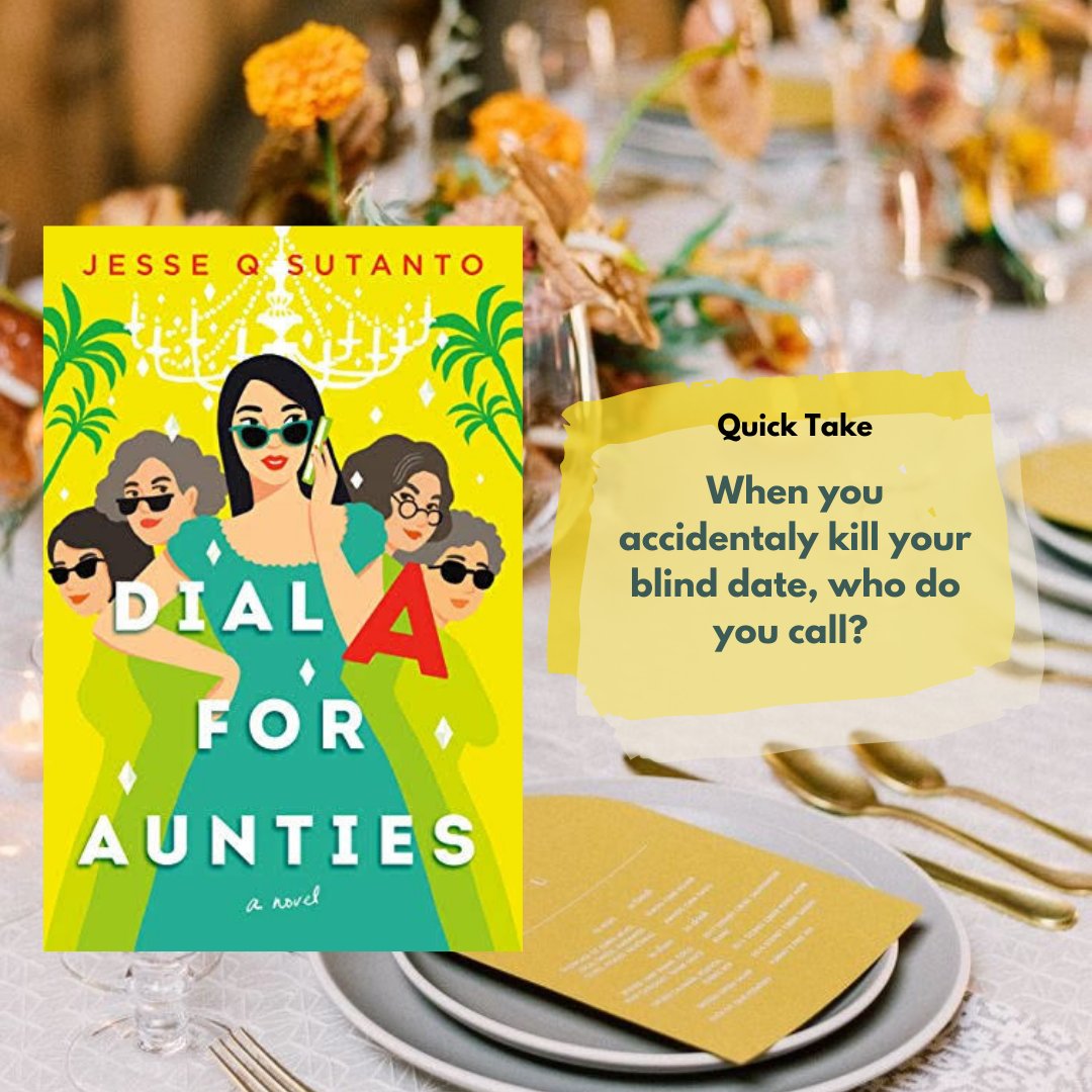 lemonyysnickers's tweet photo. Book #6 for @asianreadathon:Dial A for Aunties by Jesse Sutanto
Reading Prompt:Extra Book;Indonesian ๐ฒ๐จ
Rating:4 starsโจ
Perfect blend of romcom & murder mystery๐Same vibes w/ Crazy Rich Asians but more focused on family ties ๐
#AsianReadathon #StanAsianAuthors #BookTwitter https://t.co/1lgvEmWNUq