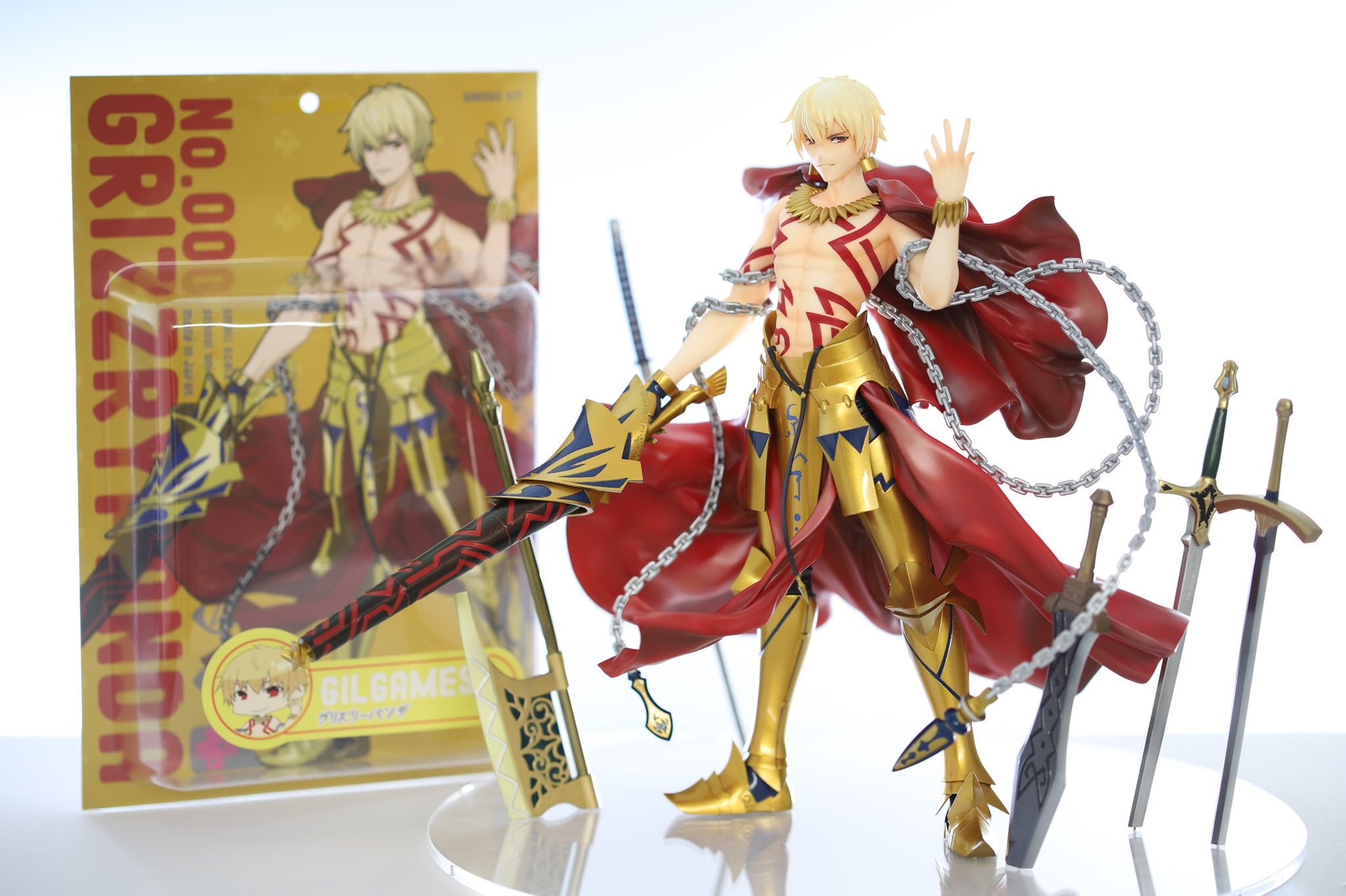 【塗装済み（ジャンク）】ギルガメッシュ【グリズリーパンダ】 塗装済み（ジャンク）】ギルガメッシュ【グリズリーパンダ