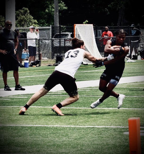 Ethanpoole04's tweet photo. Again Thanks to all the coaches out there today at the CFI camp and Thank you coach @pepman704 for having me out there class of /2023 Ashbrook High school 🎬 https://t.co/9dZJYbMKRL