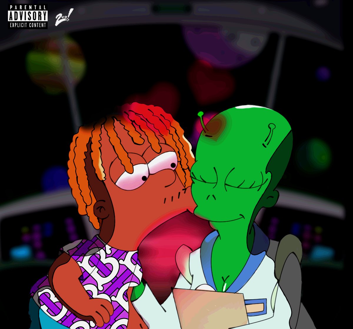 the2KDMEDIA's tweet photo. PARIS • SCOTTY • OUT NOW 👽

Artwork/Concept by 2KD https://t.co/d87aybABlB
