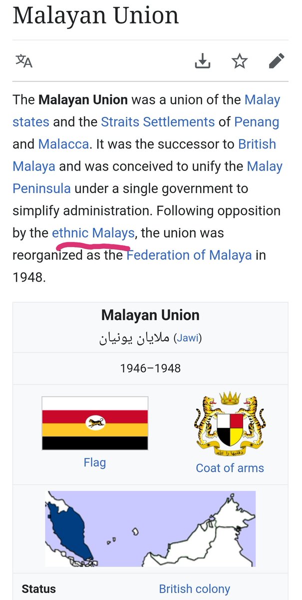 Khalid On Twitter Azharzz Rationalmalay Checkout Who Were The Only Ones Against The Malayan Union Mca Mic Pkmm Pkm Were All For And Supportive Of The Malayan Union We Could Have Been