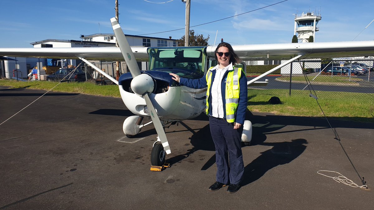 gail_iles's tweet photo. Today I flew my first solo flight in a Cessna 152 and EARNED MY WINGS!
Thanks to the Royal Victorian Aero Club for the superb lessons and the lovely folks in ATC at Moorabbin for the guidance and post-flight congrats.
Weeeeeeeeeeeeee! #YMMB https://t.co/cZFLG3DEt9