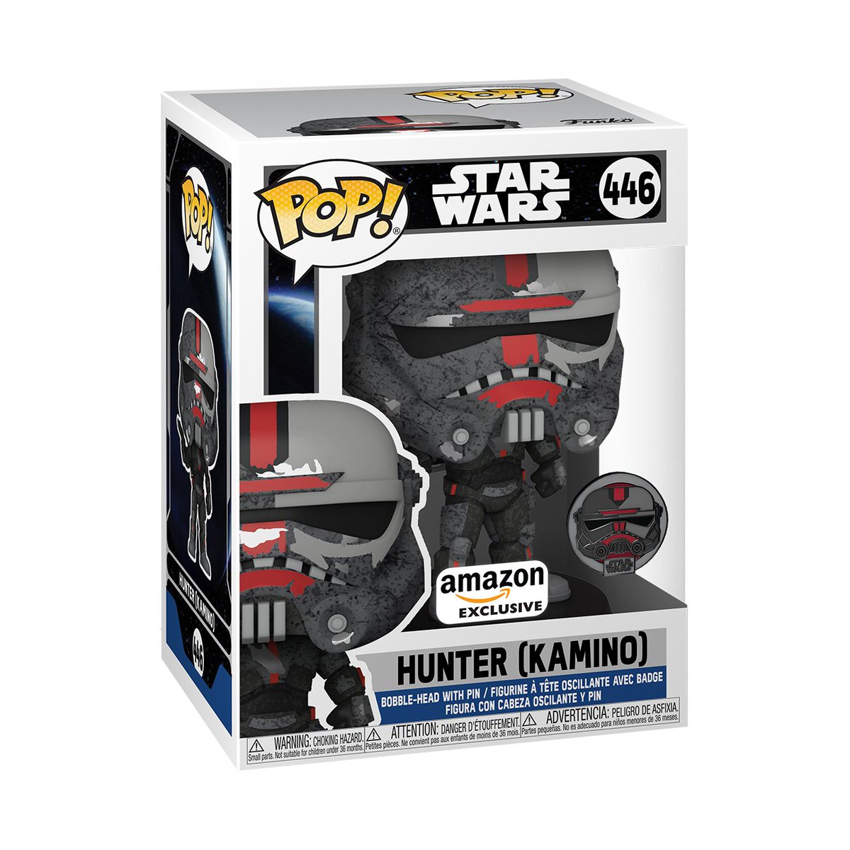 OriginalFunko's tweet photo. RT &amp; follow @OriginalFunko for the chance to WIN this Amazon exclusive Hunter (Kamino) Pop! and pin! #Funko #FunkoPop #Funkogiveaway #giveaway #STARWARS #BadBatch https://t.co/njP424S7tj