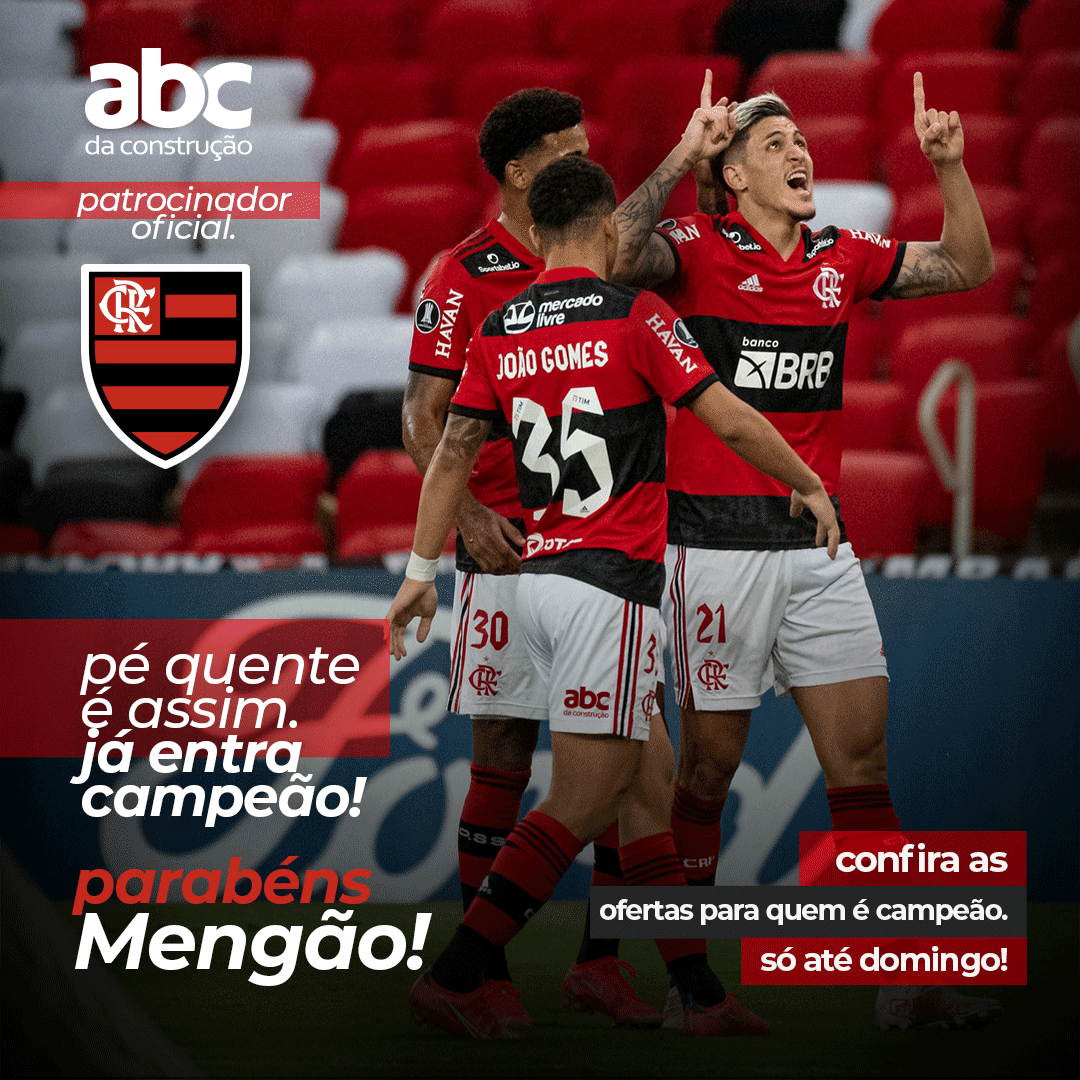 Flamengo on X: VOCÊ + 3 AMIGOS EM MAIS UM JOGÃO NO MARACÃ? 🔴⚫️ Se liga,  com a ABC da Construção você pode ganhar uma camisa oficial + 4 ingressos  para acompanhar