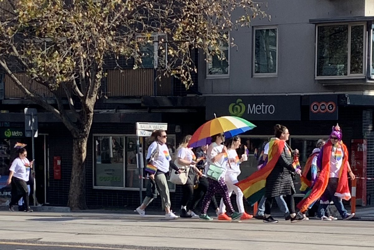 Happy @midsumma ! St Kilda &amp; the #LGBTQIA community turning on a brilliant day for a show of #pride, #equality &amp; #respect