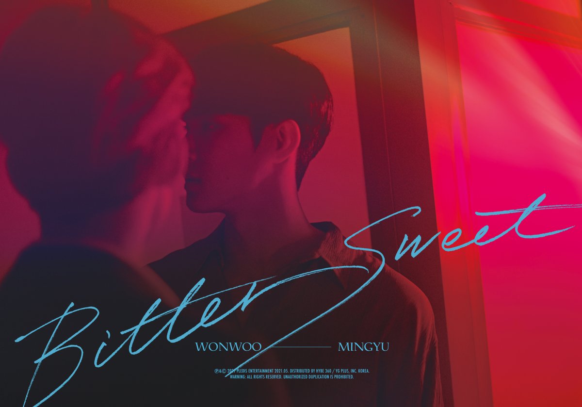<Bittersweet> Teaser Poster #WONWOO X #MINGYU '같은 시선 다른 마음' #Bittersweet #210528_6PM_KST