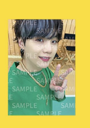 comfortyoons's tweet photo. Butter Merch - #SUGA’s photocard that comes with the Cardigan https://t.co/cTOpvXKQa5