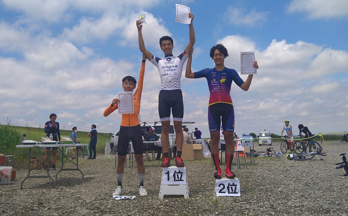 AvenirYY's tweet photo. 【速報】

瀬戸口瑛選手が、今朝埼玉県加須市で行われた加須タイムトライアル高校生の部を優勝しました！ https://t.co/7J6AdHnOmR