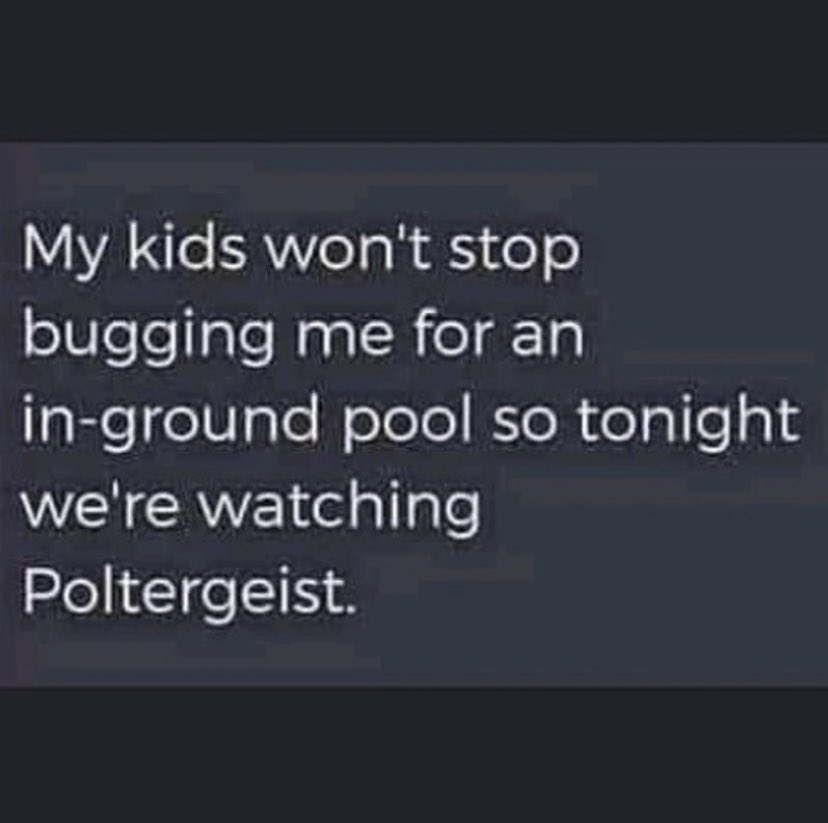 UncoveringUm's tweet image. Follow us for more parenting tips. 🤔😒🤦🏻

#Poltergeist #SwimmingPoolScene #Parenting #Scary #UncoveringUnexplainedMysteries