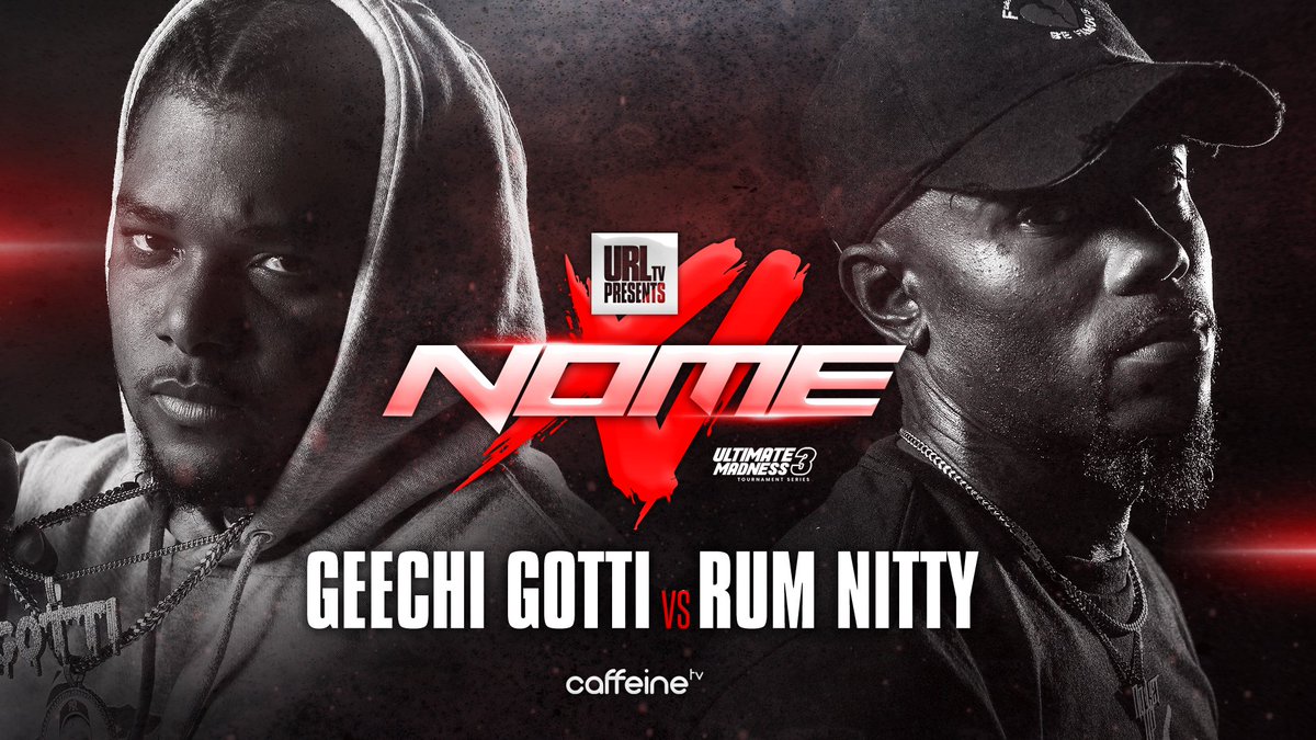 urltv's tweet image. THE FINALS ARE SET

06/12 &amp;amp; 06/13

#UltimateMadness #UM3
#NOMEXI
————————————-
Streaming 
Live &amp;amp; Free on @caffeine
#youcantcopyrespect