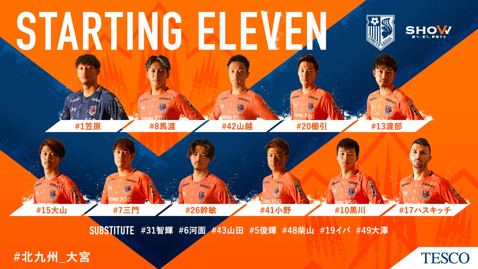 Twitter 上的 大宮アルディージャ 公式 21明治安田j2第15節 北九州戦の登録メンバーです Ardija Show Jリーグ 北九州 大宮 対戦チームメンバーは後ほど掲載となります 大宮アルディージャ の試合を観るならdazn まずは1か月無料でお試し T Co