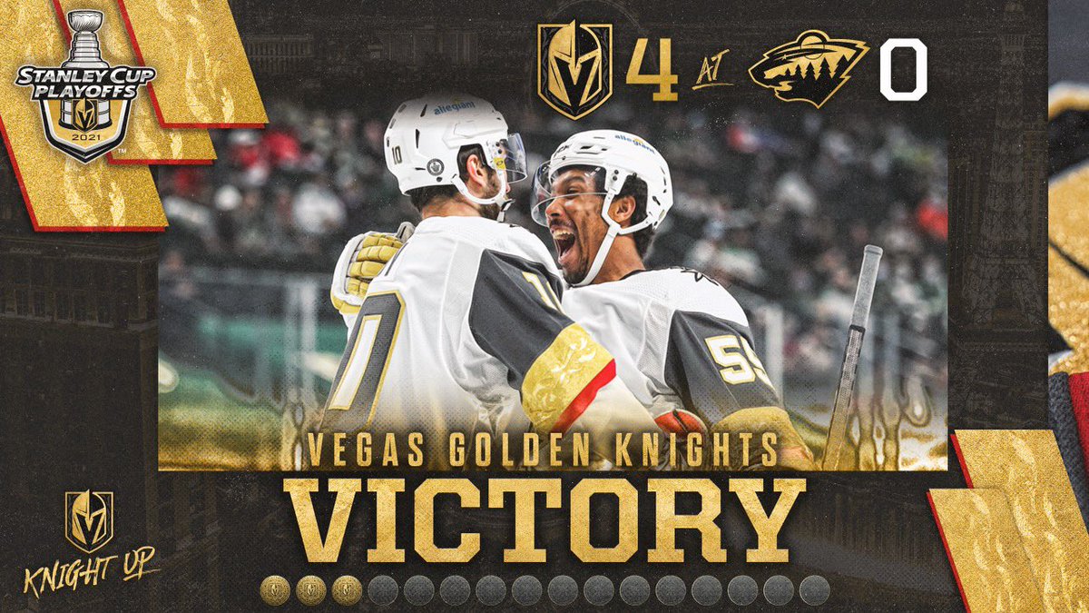 GoldenKnights's tweet photo. 3-1 SERIES LEAD!!!!!! #KnightUp https://t.co/lyxeUUzzGE