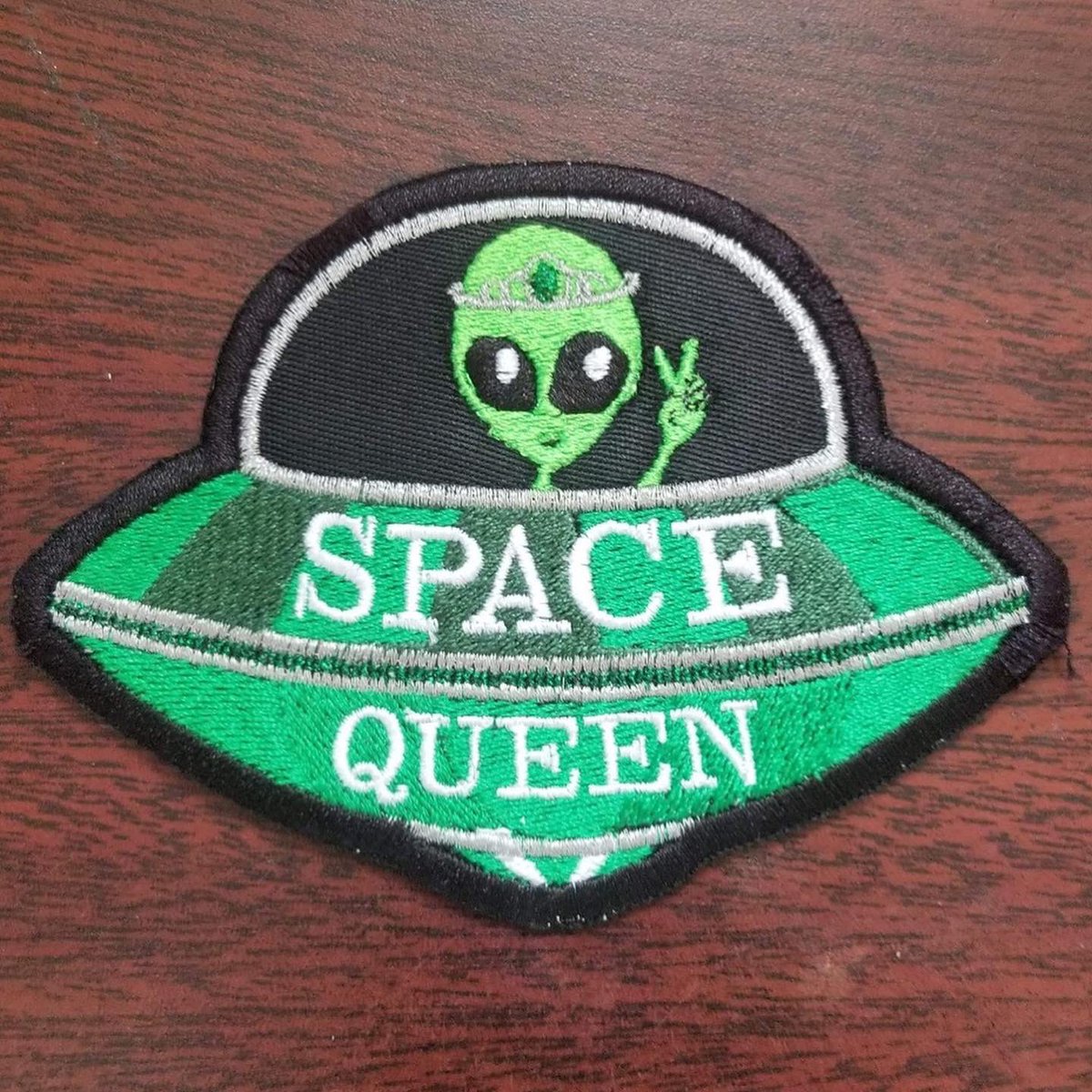 WickdStitchezTX's tweet image. #CustomEmbroideredPatches for a Space Queen and a Sweet Tart! #WickedStitchezTX #customembroidery #customdigitization #veteranowned #OrderYoursTODAY