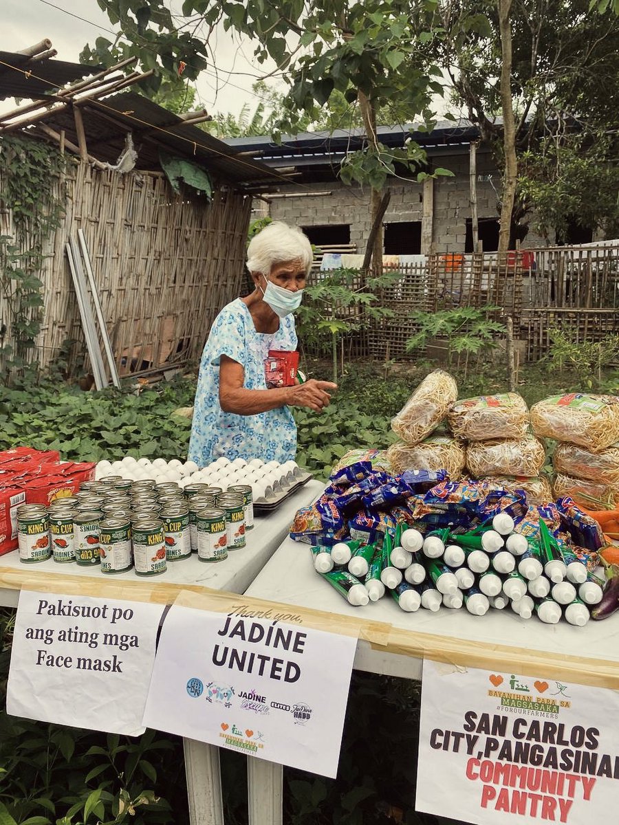 forourfarmers's tweet photo. A huge thank you to JADINE UNITED for sponsoring the FOF Community Pantries in Tarlac & Pangasinan in honor & celebration of @tellemjaye’s birthday 🍃 https://t.co/kshZoLtDdO