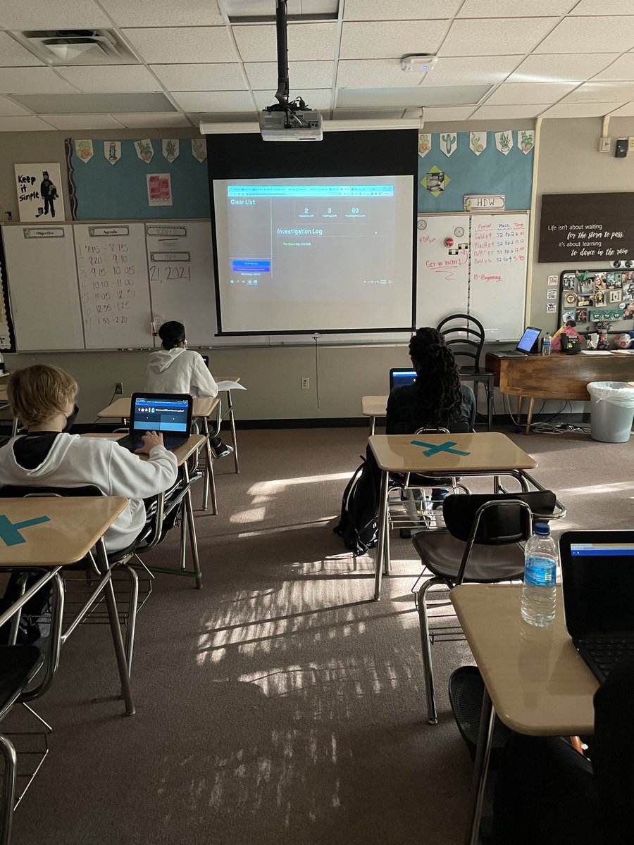 Handy_FACS's tweet photo. Advanced Nutrition & Wellness students use @gimkit “Among Us” game to review for their final exam & find the Impostors!! #purduefcs #changeITWCC #WARRENWILL https://t.co/QGJb1z5aOA