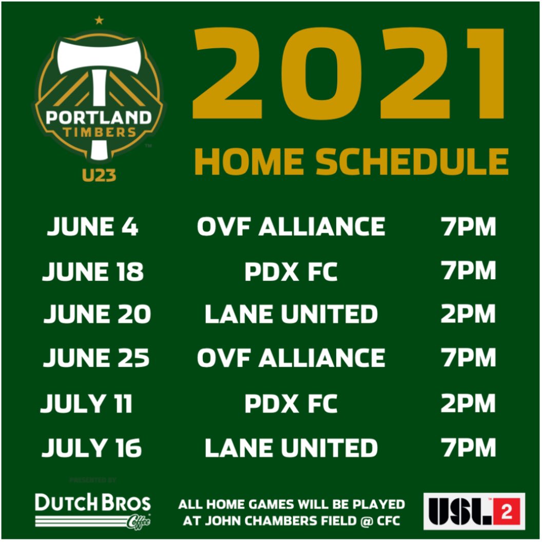 TACapitalCity's tweet photo. You should make plans to join us at John Chambers Field in Salem. Lend your voices and support the Capital FC Timbers U23s! #TACCC https://t.co/dk2CYUhHQO