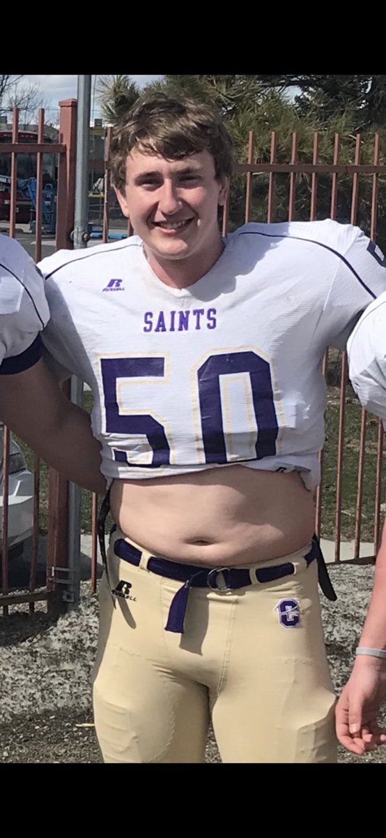 CFB247's tweet photo. Archie “The Kegerator” Petritz
Carroll College, Linebacker 2017-2019 https://t.co/96dybisbMy