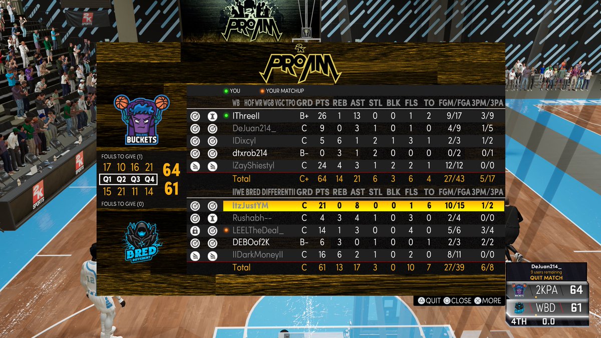 . GGs to @BredDifferent2K as we reverse sweep 🧹 to advance to round 2 of the @HOFLeague2k SLAM TOURNEY 

♟:<a href="/ThreeDoncic/">👨🏼‍🦲</a>
🏹:@deemactmu 
🐎:<a href="/llGimmeDatll/">“llGimmeDatll ✊🏿 🇩🇴</a> 
🐎:<a href="/dtxrob/">Where’s Rob 👀</a> 
🐎:@nickygotthedrip
🔑:<a href="/Jumpoutzayy/">zae</a>

 <a href="/TexasStarrr_/">Jay Epps</a> <a href="/Big_Brudda_PURP/">Coach Purp</a> <a href="/2kCompGames/">Jelani Mitchell</a> <a href="/RankEm_/">RankEm</a>