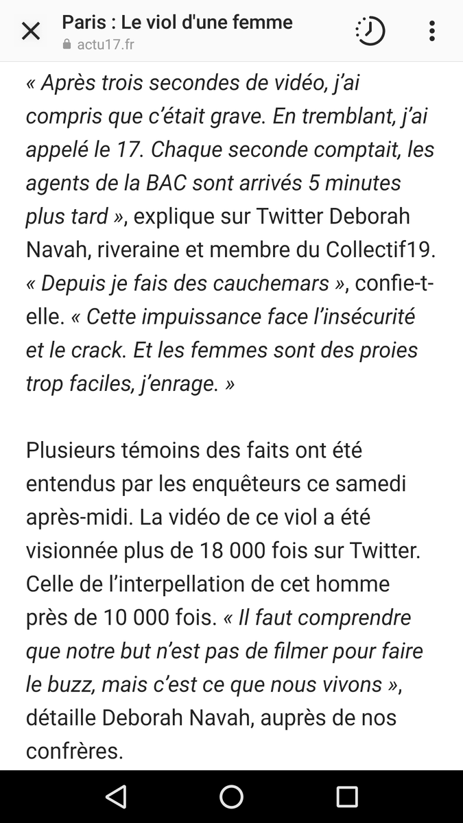 msieurlagent's tweet photo. Pourquoi ne pas publier la vidéo du viol sur youporn pendant qu'on y est ! 🤬 https://t.co/xkTpPazXeE
