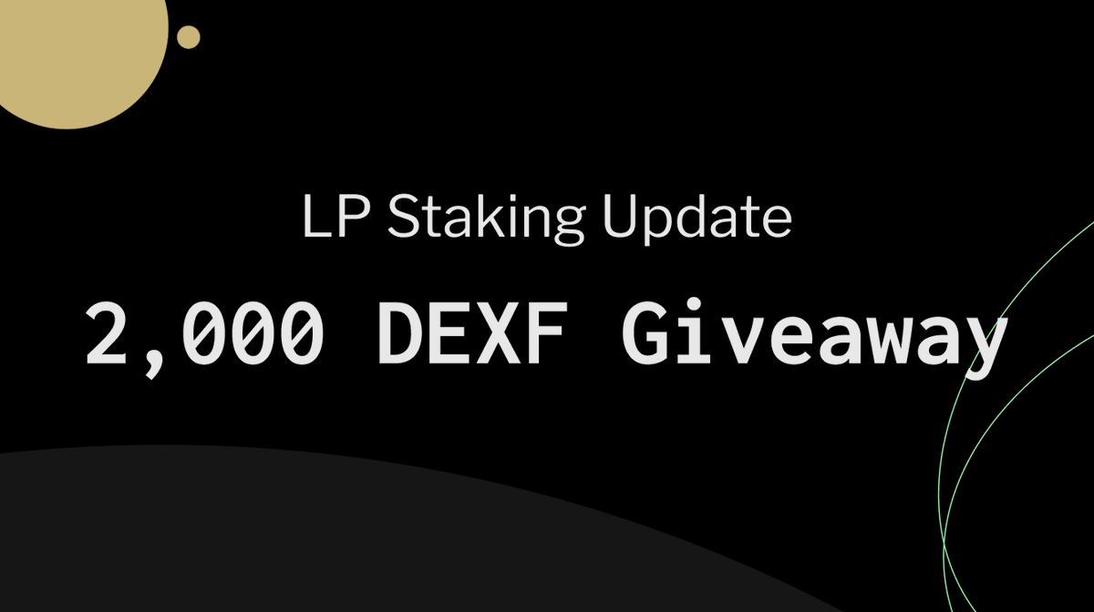 dexfolioapp's tweet photo. We just finished first version of the Dexfolio staking platform! It looks 🔥 

Teaser coming soon

2,000 $DEXF giveaway because we're so excited! 
1⃣Like + retweet
2⃣follow @dexfolioapp
3⃣join https://t.co/wkPuT9lic7
4⃣Comment "$DEXF" and how long you're going to stake for https://t.co/NAHrU8XZZk