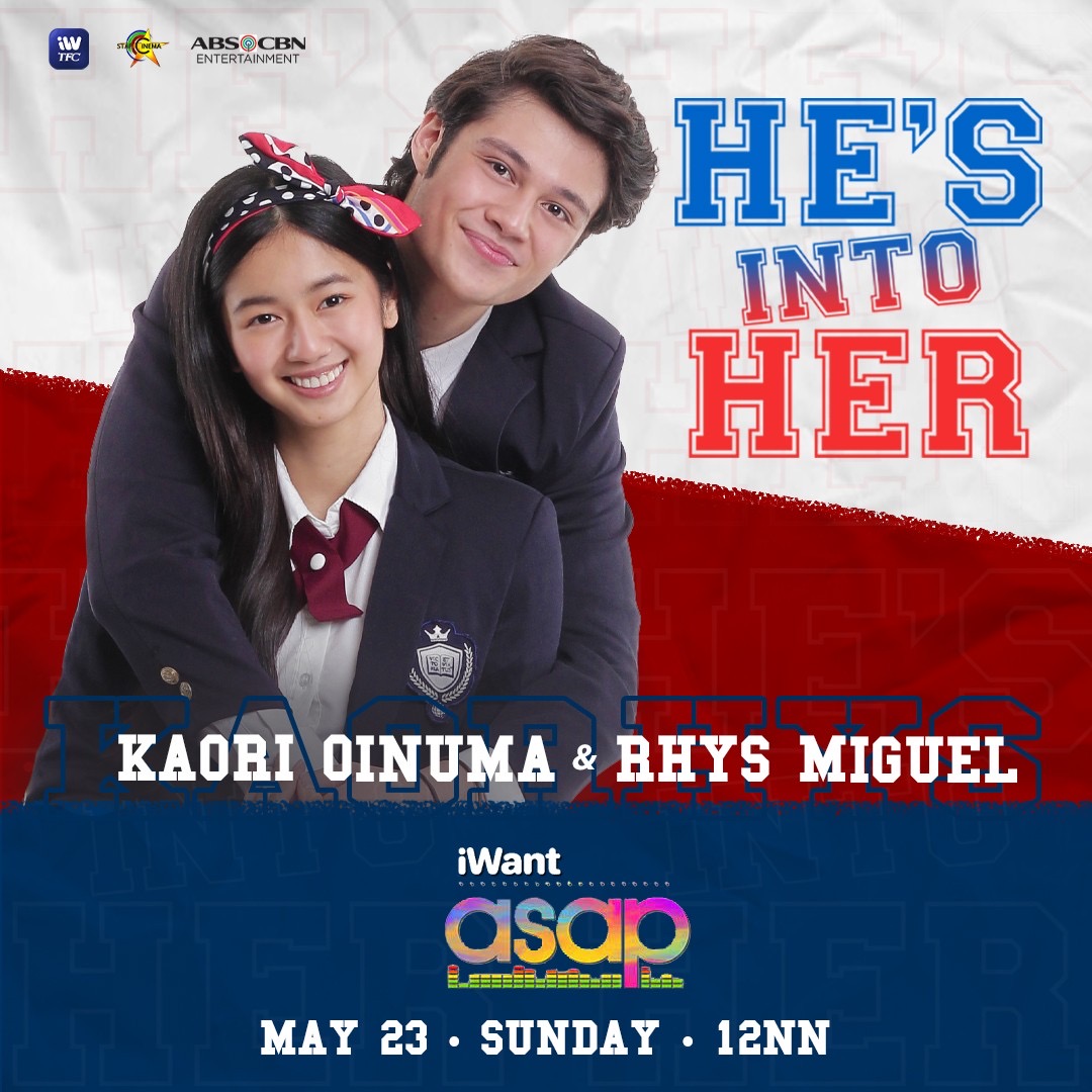#KaoRhys-ist these two! 

Catch #HesIntoHer's #ToChiko on iWant ASAP later! 😍
 #ASAPFresh
