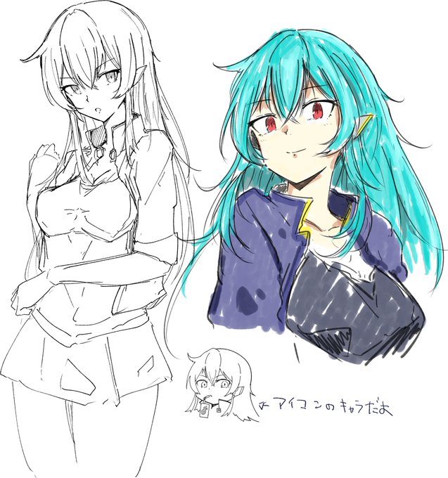 これは全然描かれなくなったうちの子パインちゃん 