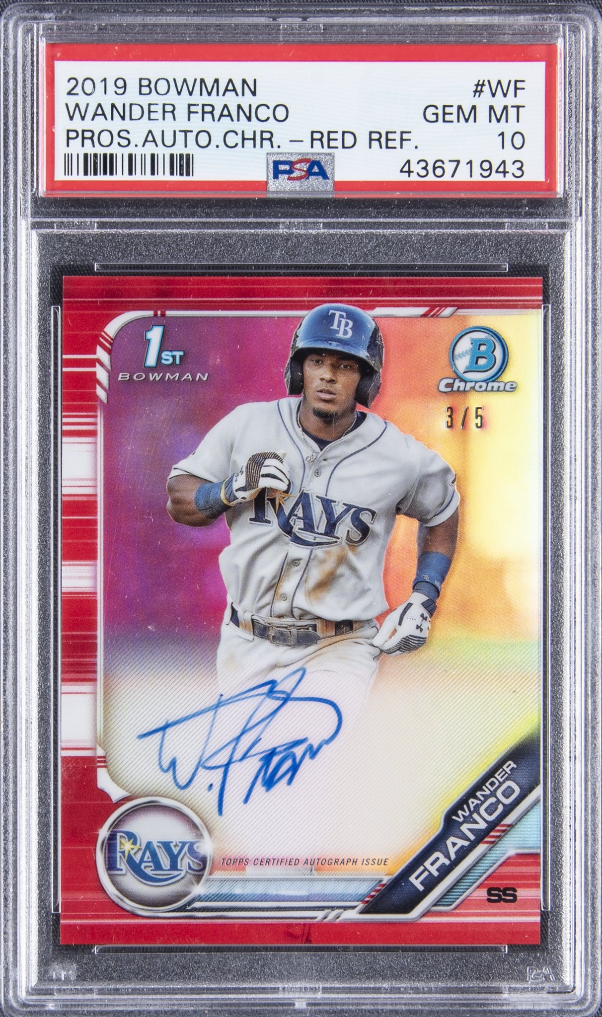 Prior To His MLB Debut, Wander Franco's Card Sold for $198K