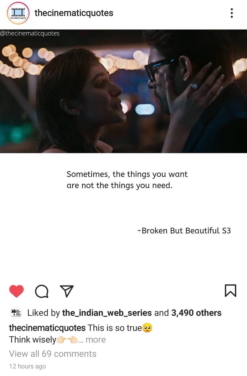 AnubhavAtul's tweet photo. 🔄🔄
#BrokenButBeautiful3 posts
Cinematic quotes
🔗https://t.co/VyBn2rAPoq
Cinema page
🔗https://t.co/gsGLhY0nX1
#AgsatyaRao #AgMj #SidharthShukla https://t.co/FeD6zYJKWd