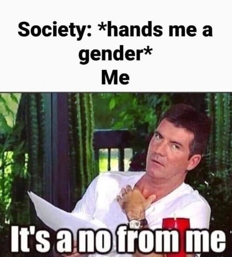 Jae_Lyn13's tweet photo. #nonbinarymemes https://t.co/CYjpVgQLKn