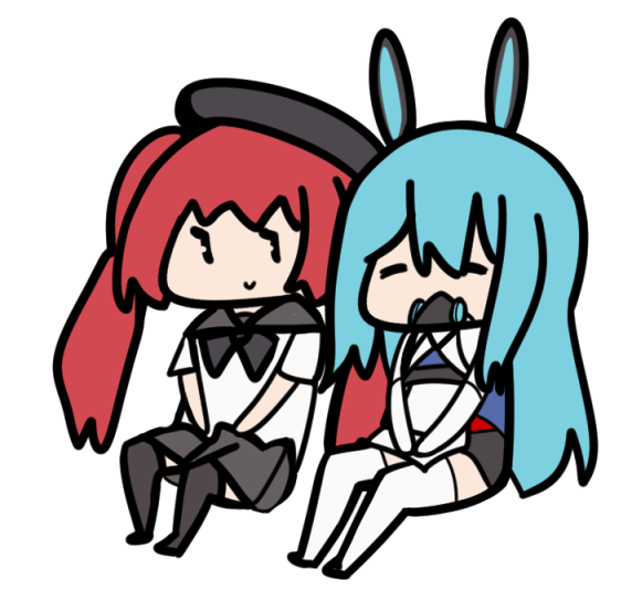 「ホノルルの友達?!
#アズールレーン 」|Sugoidere™のイラスト