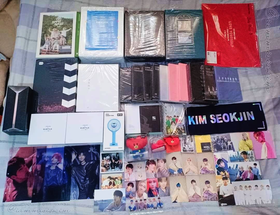 iammisiskim's tweet photo. INTEREST CHECK: PH ONLY 🇵🇭
BTS ALBUMS/DVDs QUITTING SALE‼️‼️‼️

Except PCs po kasi nabenta na. Yung ibang albums din may flaws like konting pirat sa edge dahil sa shipping. May DVDs naman na sealed pa yung PB. 💜

#BTS #BTSMerch #QuittingSale https://t.co/QbOvF4E06F