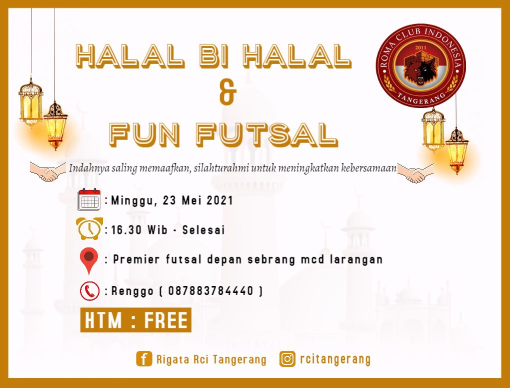 Halal Bi Halal + Futsal (Free)

Yuk Gabung 🙏👍🎡